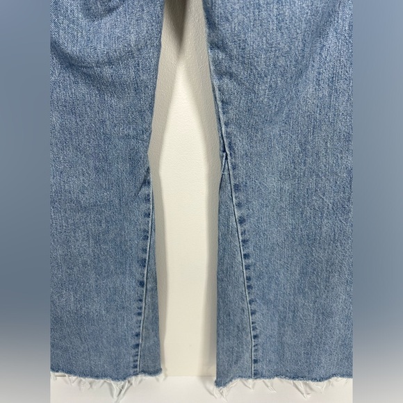 RE/DONE Originals 2017 High Rise Crop Flare in ultra light - Picture 4 of 13